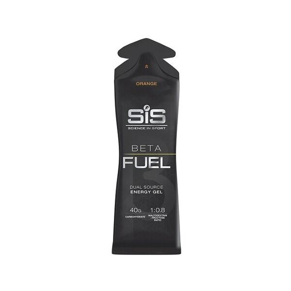 sis beta fuel arancia - gel energetico black/orange 60 ml