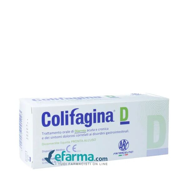abc farmaceutici colifagina d integratore contro diarrea 12 bustine