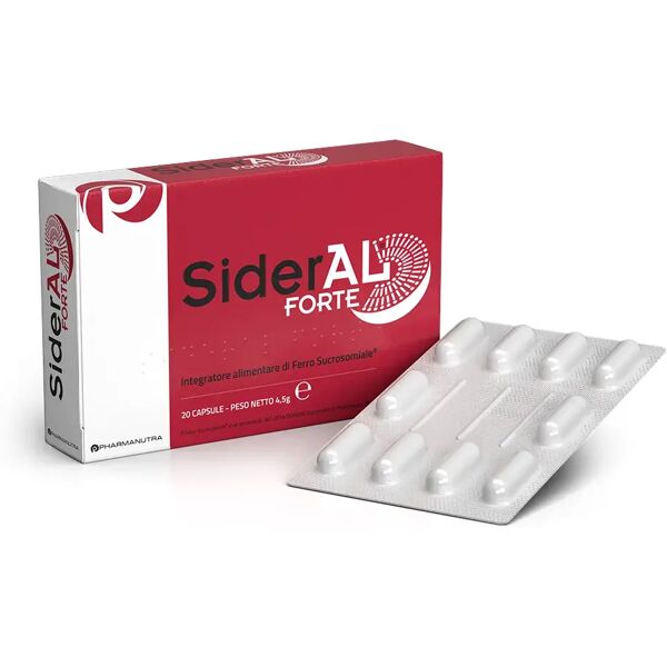 sideral forte integratore di ferro e vitamina c 20 capsule