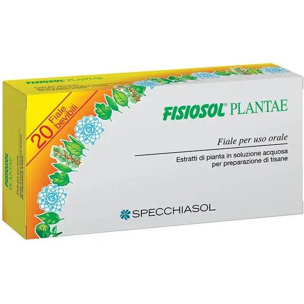 specchiasol fisiosol plantae ribes nero oligoelementi 20 fiale