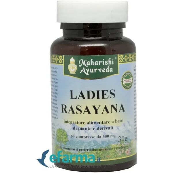 ayurveda maharishi ladies rasayana integratore antiossidante donna 60 compresse