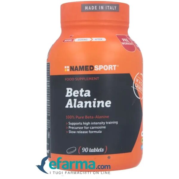 named sport beta alanina integratore 90 compresse