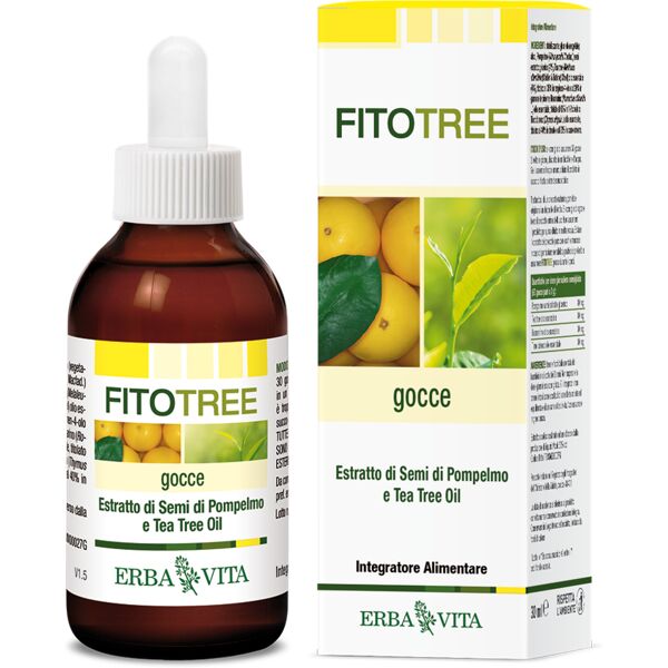 erba vita fitotree gocce integratore protettivo naturale 30 ml