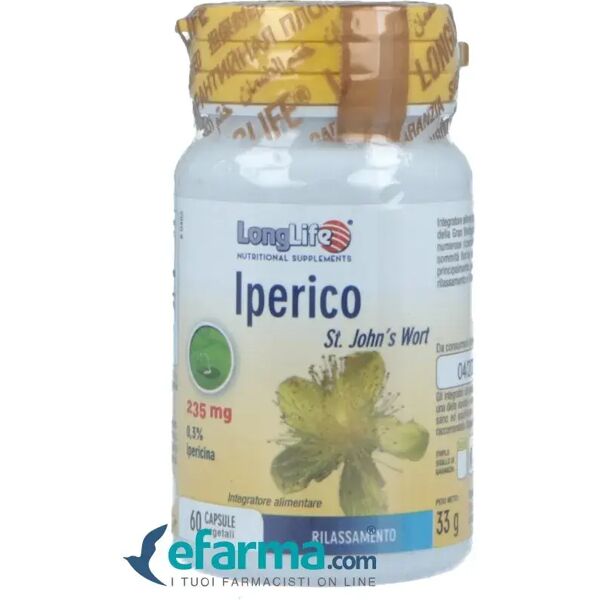 longlife iperico integratore sonno 60 capsule