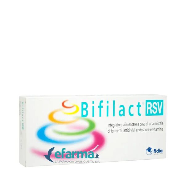 bifilact rsv integratore fermenti lattici vivi 14 flaconcini