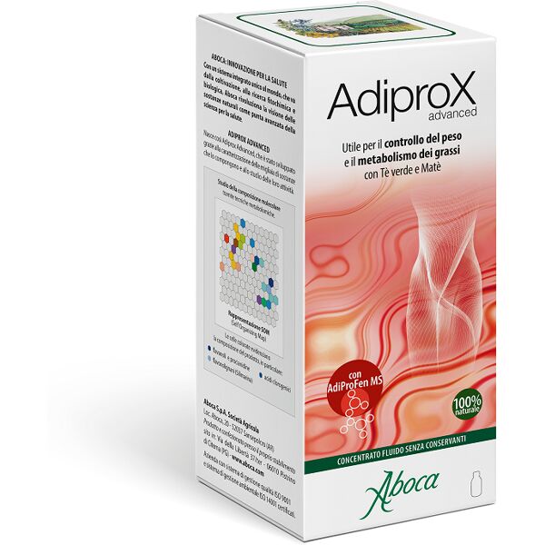 aboca adiprox advanced concentrato fluido integratore metabolico 325 g