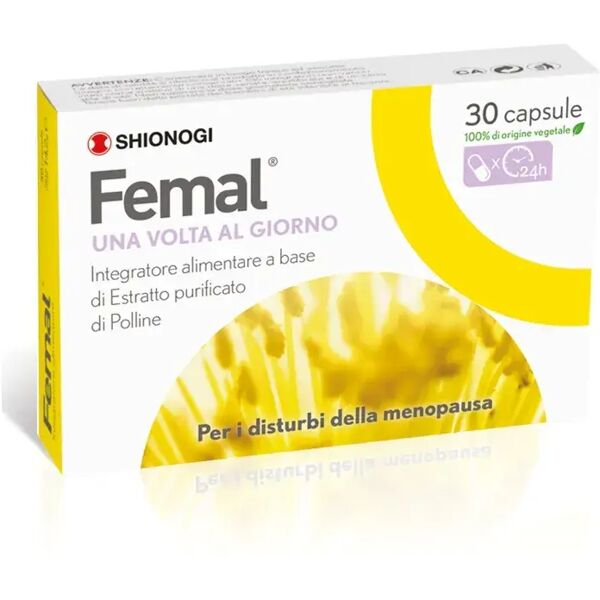 shionogi femal integratore menopausa 30 capsule