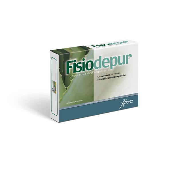 aboca fisiodepur concentrato fluido integratore depurativo 10 flaconcini