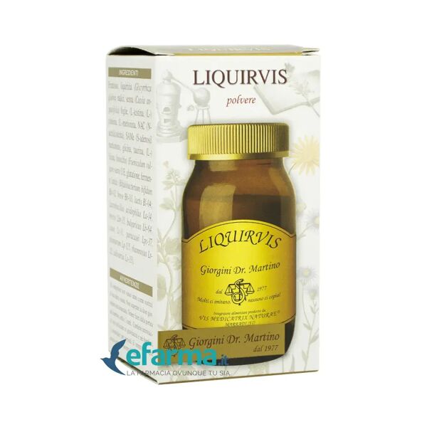 dottor giorgini dr. giorgini liquirvis polvere integratore digestivo 100g