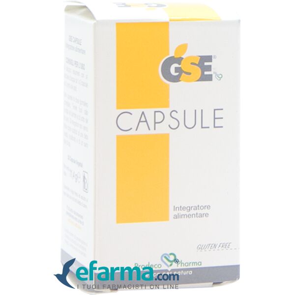 gse capsule integratore con estratto di semi di pompelmo 30 capsule