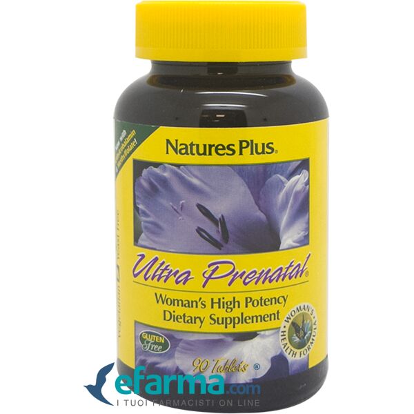 nature's plus ultra prenatal integratore multivitaminico 90 tavolette