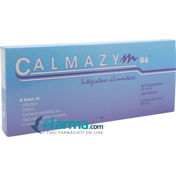 calmazym b6 integratore alimentare 20 flaconcini da 10 ml