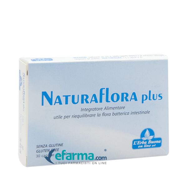 naturaflora plus integratore flora batterica intestinale 30 capsule