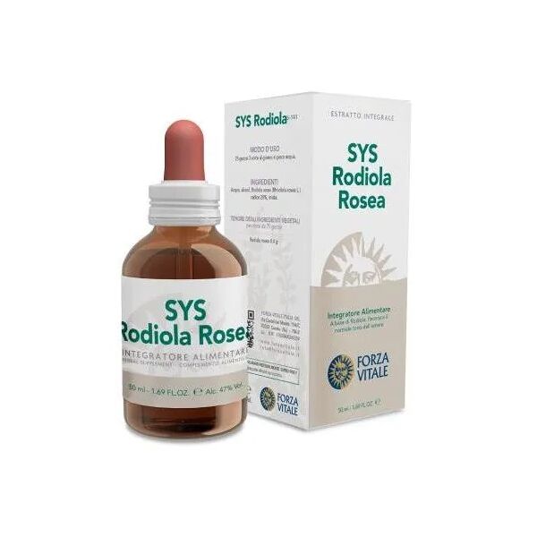 forza vitale sys rodiola rosea gocce 50 ml