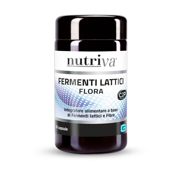 nutriva flora integratore fermenti lattici 50 compresse