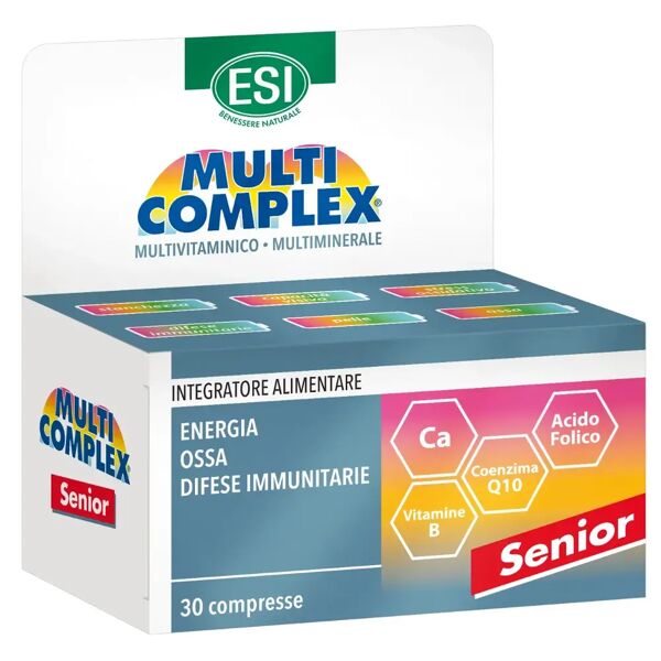 multicomplex esi senior integratore vitamine e sali minerali 30 compresse