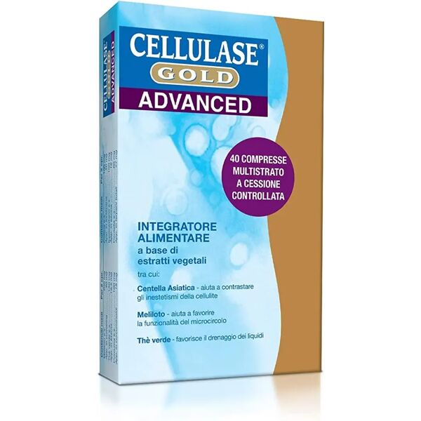 cellulase gold advanced integratore anticellulite 40 compresse