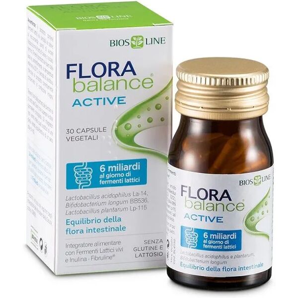 flora balance florabalance active integratore flora batterica intestinale 30 capsule