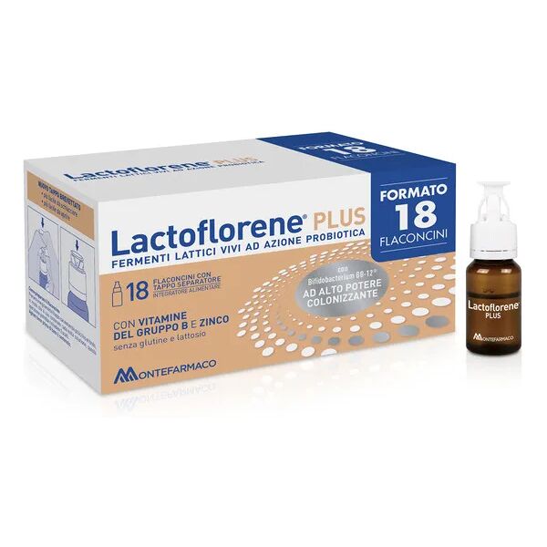 lactoflorene plus integratore fermenti lattici vivi 18 flaconcini