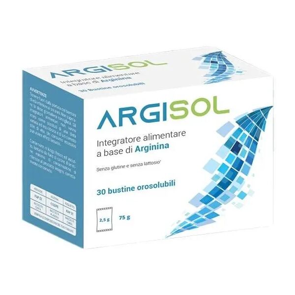 androsystems argisol integratore di arginina 30 bustine