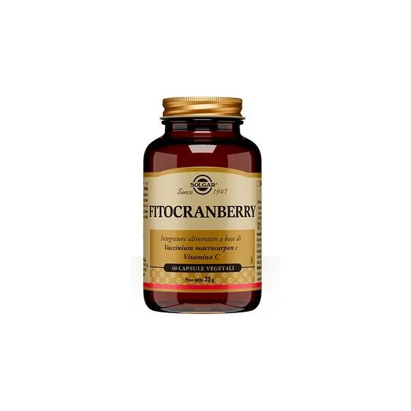 solgar fitocranberry integratore drenante 60 capsule