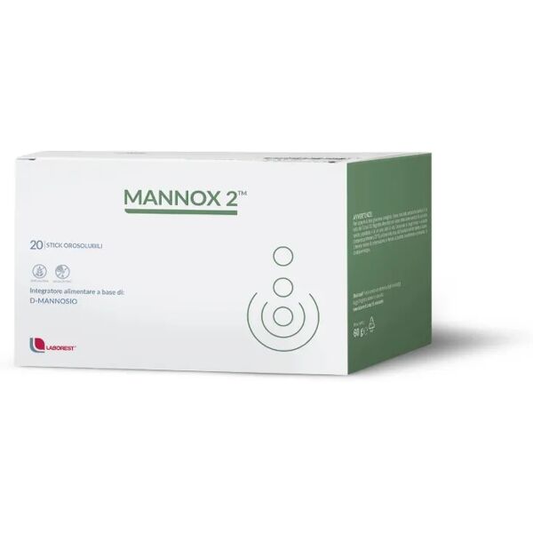 laborest mannox 2 integratore per il benessere delle vie urinarie 20 stick orosolubili