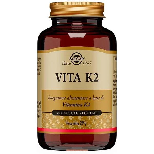 solgar vita k2 integratore di vitamina k 50 capsule