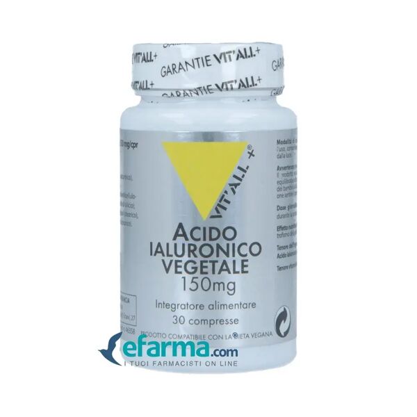 vit'all+ vital plus acido ialuronico integtratore 30 compresse