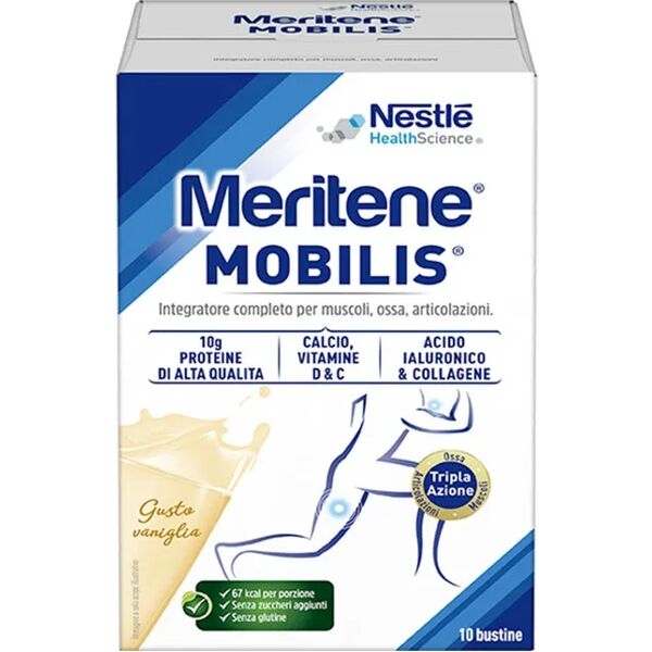 meritene mobilis vaniglia integratore muscoli ossa articolazioni 10 bustine