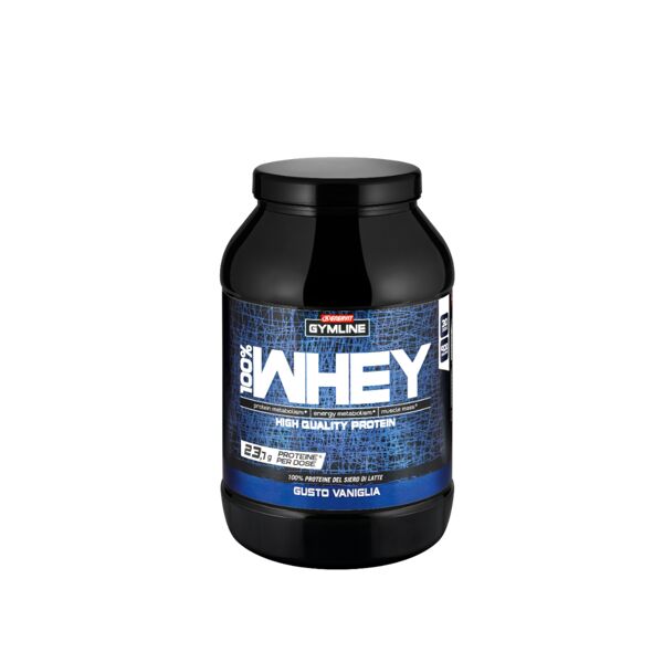 enervit gymline muscle 100% whey protein concentrate vaniglia integratore proteico 900 g
