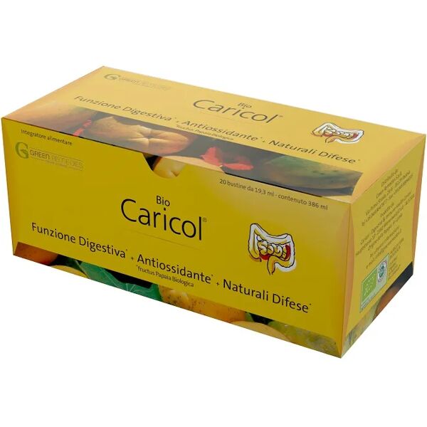 solgar bio caricol gusto mango integratore intestinale 20 bustine