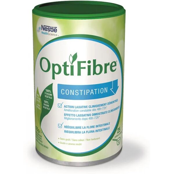 nestle' optifibre constipation per l'equilibrio della flora intestinale 125 g