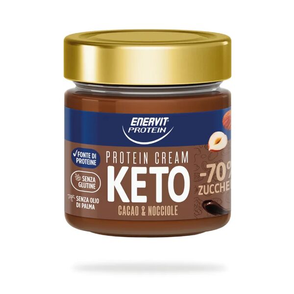 enervit protein cream keto crema proteica a cacao e nocciola 180 gr