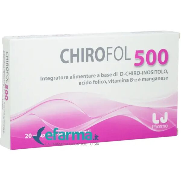 chirofol 500 integratore fertilità 20 compresse