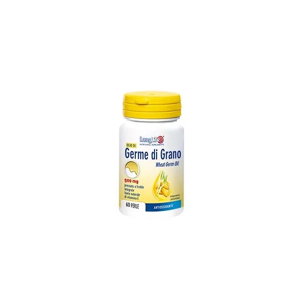 longlife olio germe di grano integratore vitamina e 60 perle