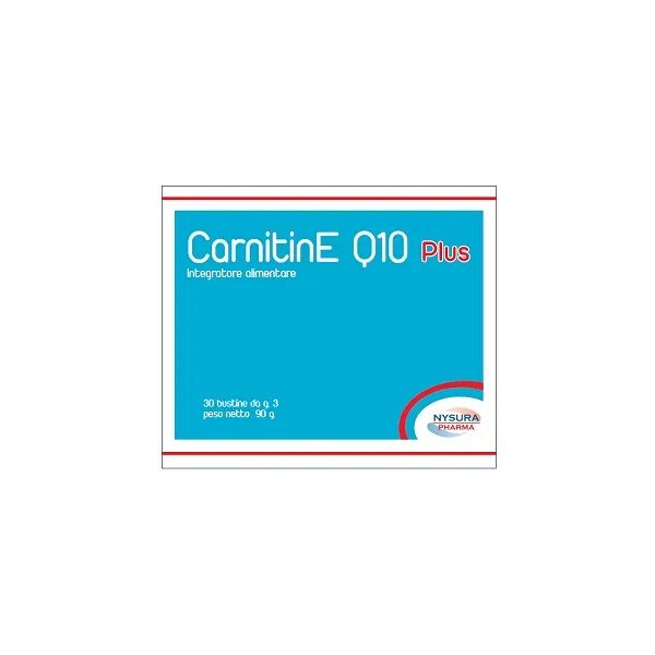 carnitine q10 plus integratore nutrizionale 30 bustine