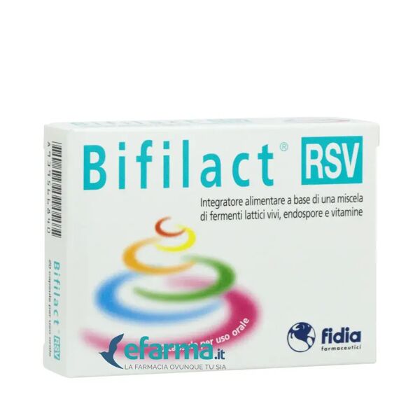bifilact rsv integratore fermenti lattici vivi 30 capsule
