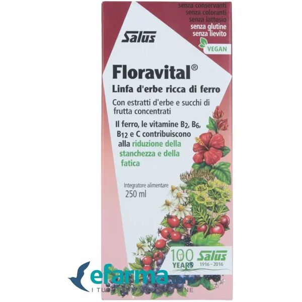 salus floravital integratore integratore ferro 250 ml