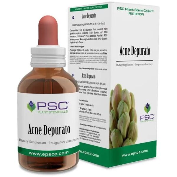 forza vitale psc acne depurato integratore in gocce 50 ml