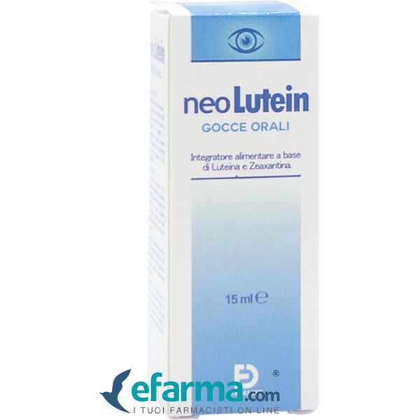 neo lutein integratore in gocce benessere occhi 15 ml