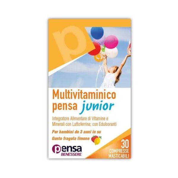 pensa pharma multivitaminico junior integratore vitamine e minerali 30 compresse