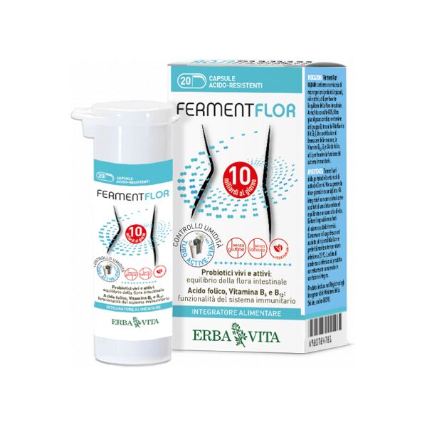 erba vita fermentflor integratore intestinale 20 capsule