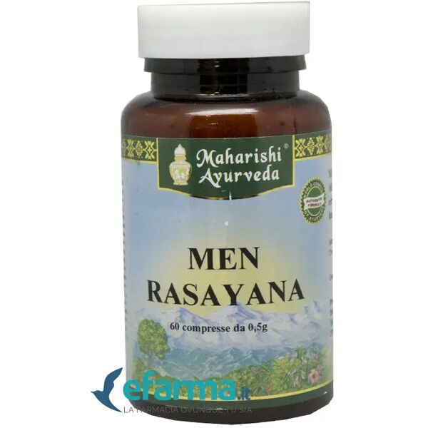 ayurveda maharishi men rasayana integratore antiossidante uomo 60 compresse