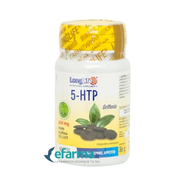 longlife 5-htp integratore per ansia e stress 60 capsule