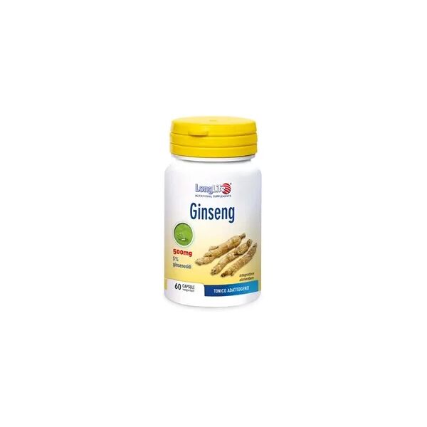 longlife ginseng 5% integratore energetico 60 capsule