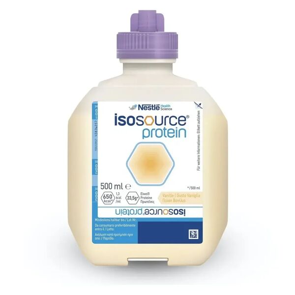 isosource protein alimento iperproteico gusto vaniglia 500 ml