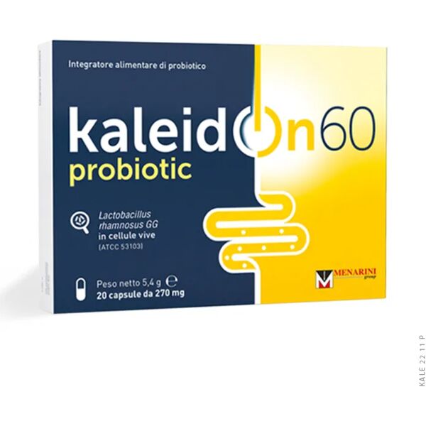 kaleidon probiotic 60 integratore fermenti lattici vivi 20 capsule