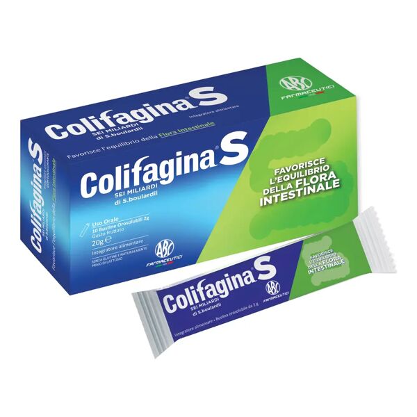 abc farmaceutici colifagina s integratore fermenti lattici 10 bustine