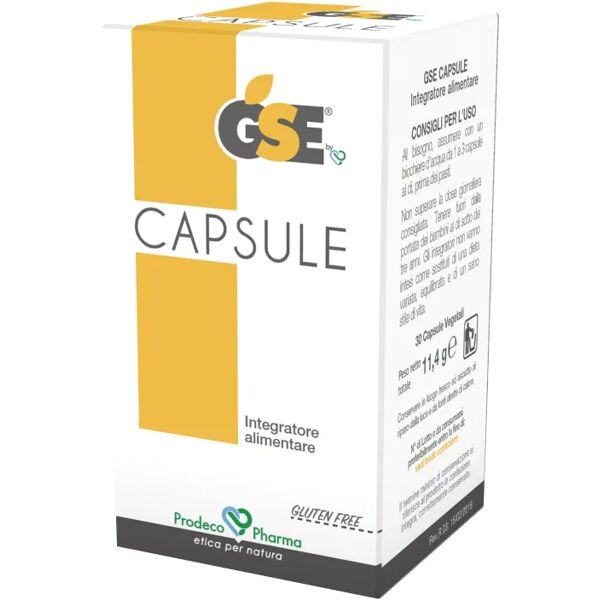 gse capsule integratore con estratto di semi di pompelmo 60 capsule