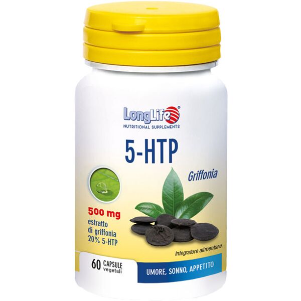 long life longlife 5 htp 50 cps 500mg